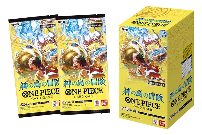 Boosters et display OP-15 Adventure on KAMI's Island — One Piece Card Game