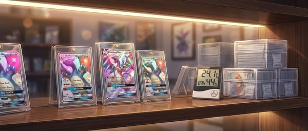 Stocker ses cartes TCG sur le long terme : humidité, température et anti-warping